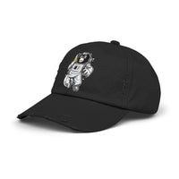 Space Monkey Mafia Unisex Distressed Cap