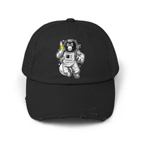 Space Monkey Mafia Unisex Distressed Cap