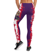 Psycho Ducks Womens Leggings - Kish 27