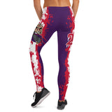 Psycho Ducks Womens Leggings - Kish 27