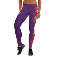 Psycho Ducks Womens Leggings - Kish 27