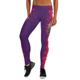 Psycho Ducks Womens Leggings - Kish 27