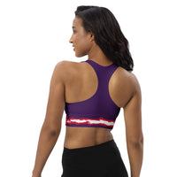 Psycho Ducks Longline Sports Bra