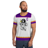 Space Monkey Mafia Away Men's Athletic T-shirt - Woodling 21