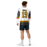 Lumberjacks Away Hockey Jersey - Sisock 19