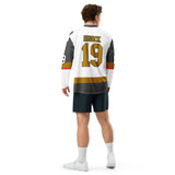 Lumberjacks Away Hockey Jersey - Sisock 19