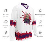 Psycho Ducks Away Hockey Jersey - Lukashunas 77