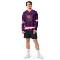 Psycho Ducks Home Hockey Jersey - Lukashunas 77