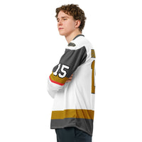 Lumberjacks Away Hockey Jersey - Brubaker 15