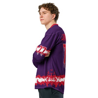 Psycho Ducks Home Hockey Jersey - Lukashunas 77