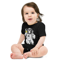 Space Monkey Mafia Baby Short Sleeve Onesie