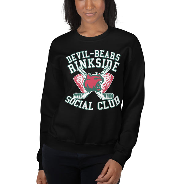Devil-Bears Rinkside Social Club Unisex Sweatshirt