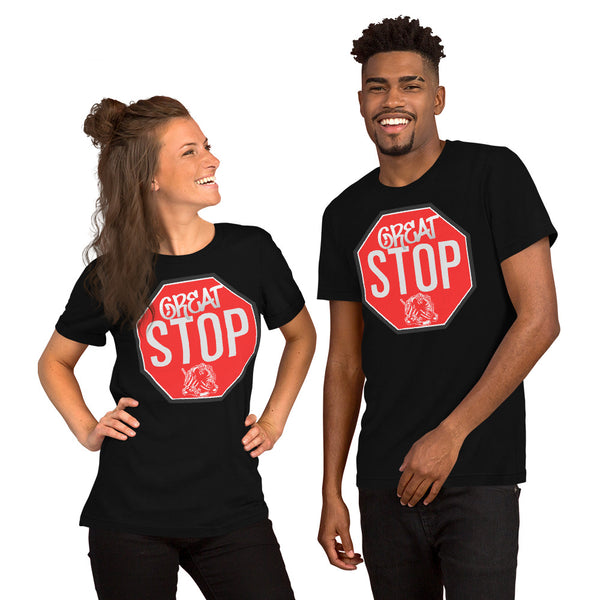 My Crease! - Great Stop Unisex t-shirt