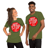 My Crease! - Great Stop Unisex t-shirt