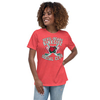 Devil-Bears Rinkside Social Club Women's Relaxed T-Shirt