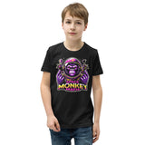 Space Monkey Mafia Graphic Youth Tee - Monkey Colors
