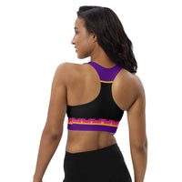 Space Monkey Mafia Longline Sports Bra