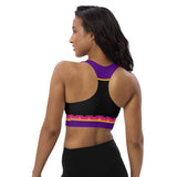 Space Monkey Mafia Longline Sports Bra