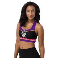 Space Monkey Mafia Longline Sports Bra