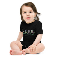 L.I.F.E. Flowers Baby Short Sleeve Onesie
