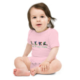 L.I.F.E. Flowers Baby Short Sleeve Onesie