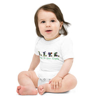 L.I.F.E. Flowers Baby Short Sleeve Onesie