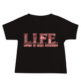 L.I.F.E. Red DDD Baby Jersey Short Sleeve Tee
