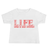 L.I.F.E. Red DDD Baby Jersey Short Sleeve Tee