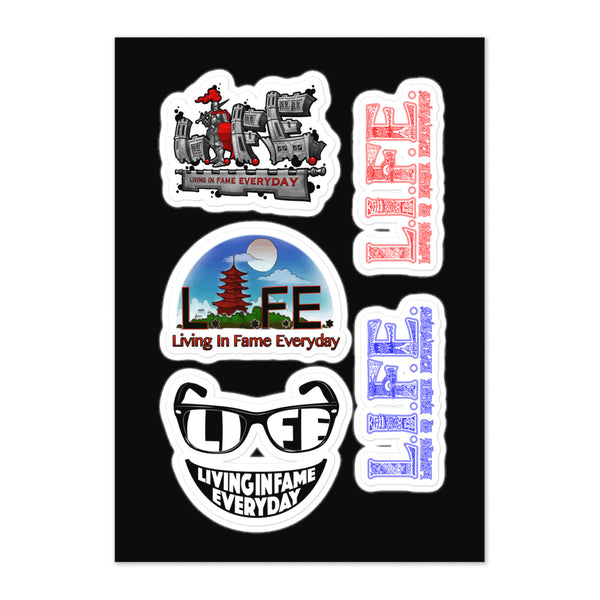 L.I.F.E. Sticker sheet