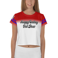 Happy Ending Pod Show New Chaos Crop Tee