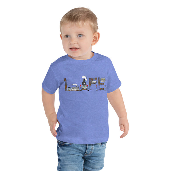 Train L.I.F.E. Toddler Short Sleeve Tee