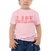L.I.F.E. Red DDD Toddler Short Sleeve Tee
