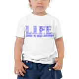 L.I.F.E. Blue DDD Toddler Short Sleeve Tee