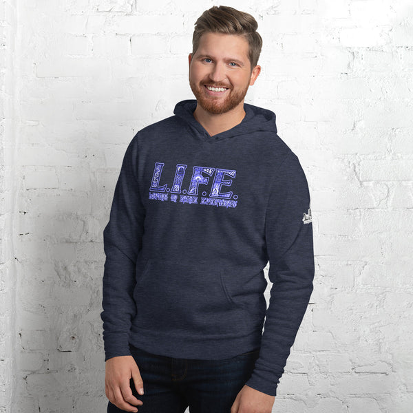 L.I.F.E. Blue DDD Unisex hoodie