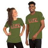 L.I.F.E. Red DDD Unisex t-shirt