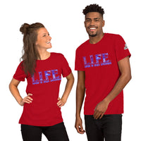 L.I.F.E. Blue DDD Unisex t-shirt