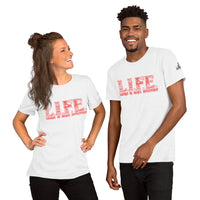 L.I.F.E. Red DDD Unisex t-shirt