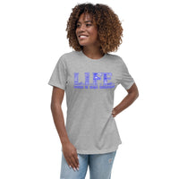 L.I.F.E. Blue DDD Women's Relaxed T-Shirt