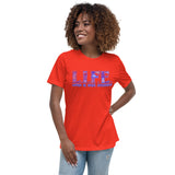 L.I.F.E. Blue DDD Women's Relaxed T-Shirt